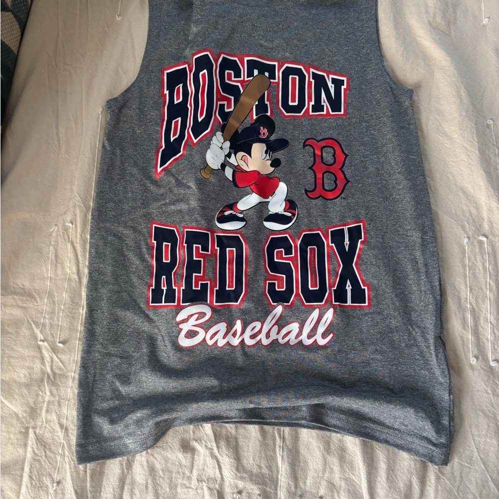 Boston Red Sox Kids Gray Tank Top